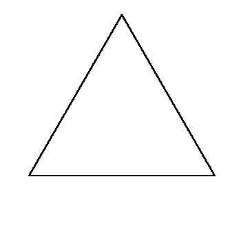 Koch Curve, step 1. 2 kB.